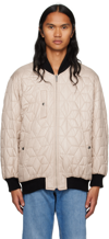 ISABEL MARANT ORANGE OTIS REVERSIBLE BOMBER JACKET