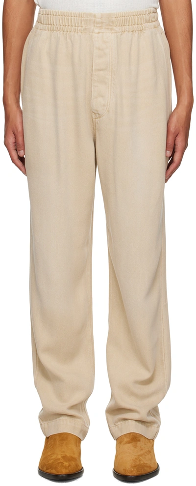 Isabel Marant Beige Timeo Jeans