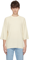 ZEGNA X THE ELDER STATESMAN OFF-WHITE CREWNECK T-SHIRT