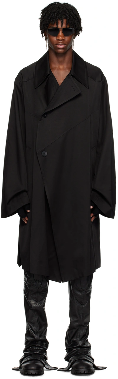 Julius Black Edge Seam Coat