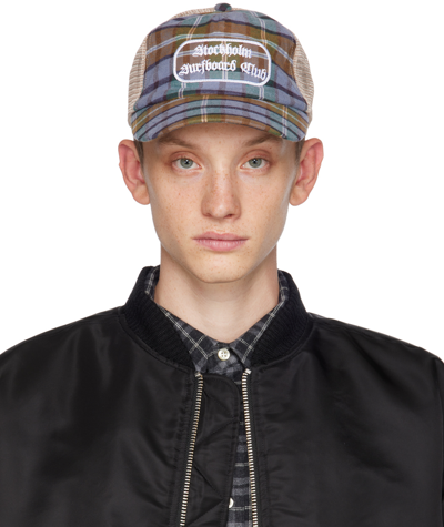 Stockholm Surfboard Club Multicolor Check Cap