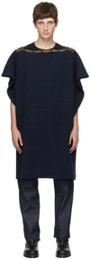 Apc Navy Jw Anderson Edition Sweater In Iak Dark Navy