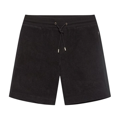 Orlebar Brown Trevone Terry Sweat Shorts In Black