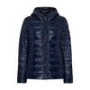 Canada Goose Cypress Hooded Down Jacket In Blue