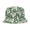 Casablanca Men's Heart Monogram Bucket Hat In Evergreen