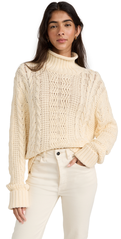 Ciao Lucia Olivier Sweater In Ivory