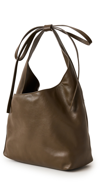 Reformation Small Vittoria Tote In Truffle