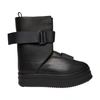 Rick Owens Buckled Leather Ankle Boots In Black_black