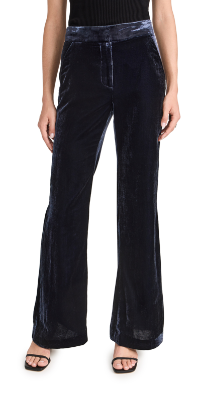 Veronica Beard Lebone Pants In Blue