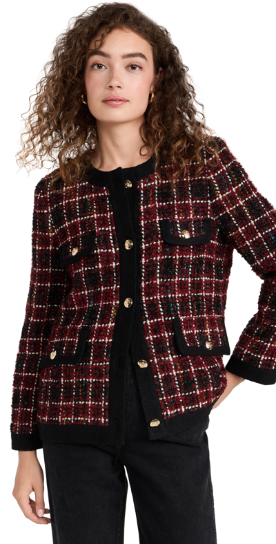 Anine Bing Lydia Wool Jacket In Red