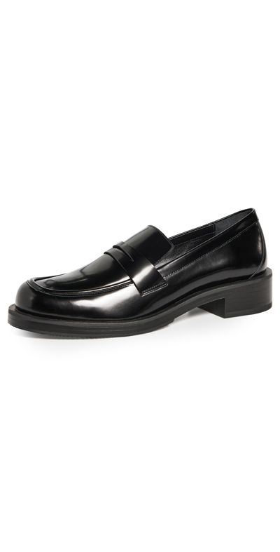 Stuart Weitzman Palmer Bold Loafers Black 5.5