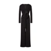 Alberta Ferretti Alberta Ferreti Black Acetate Blend Jumpsuit In Nero