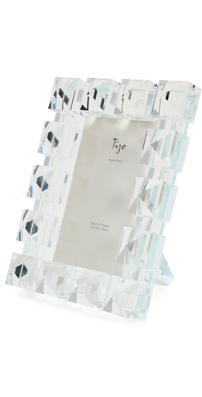 Tizo Design Clear Crystal Frame Diamonds - 5x7