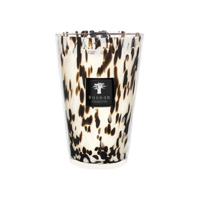 Baobab Pearls Black Candle In 21.59 Lb (max 35)