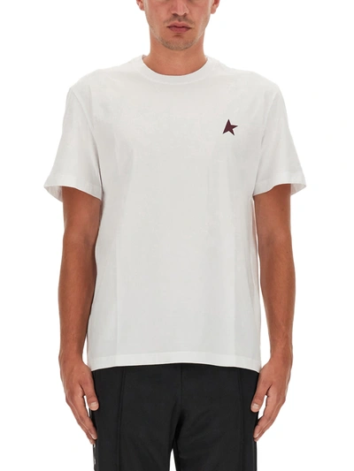 Golden Goose Star T-shirt In White