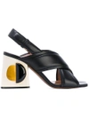 MARNI MARNI STRUCTURAL BLOCK HEELED SANDALS - UNAVAILABLE,SAMSZ13C08LA56512183492