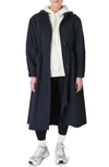 SWEATY BETTY MOTION LONGLINE RECYCLED POLYESTER TRENCH COAT