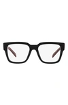 PRADA 52MM SQUARE OPTICAL GLASSES