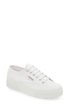 Superga 2740 Mid Platform Sneaker In White