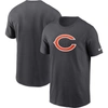 Nike Chicago Bears Logo Essential  Men's Nfl T-shirt In Anthracite