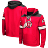 Colosseum Men's Red Utah Utes 2.0 Lace-up Logo Pullover Hoodie In Red