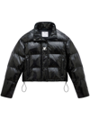 Courrèges Courreges Women Down Jacket With Logo In Black