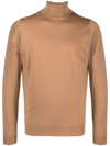 JOHN SMEDLEY RICHARDS ROLL-NECK WOOL JUMPER