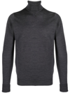 JOHN SMEDLEY RICHARDS` ROLL-NECK WOOL SWEATER