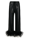 OSEREE PAJAMA PANTS WITH FEATHERS