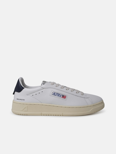 Autry 'dallas' White Leather Sneakers