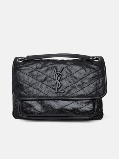 Saint Laurent Niki Black Leather Bag