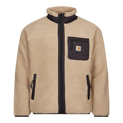 Carhartt Prentis Liner Fleece Jacket In Beige