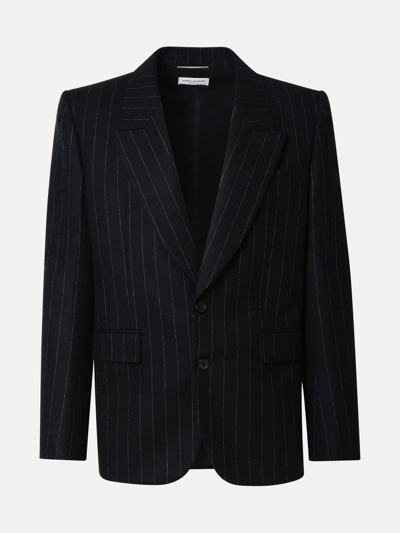 Saint Laurent Black Wool Blazer