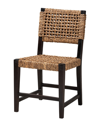 BAXTON STUDIO BAXTON STUDIO ALISE MODERN BOHEMIAN MAHOGANY DINING CHAIR