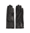La Canadienne Courtney Leather Gloves In Black