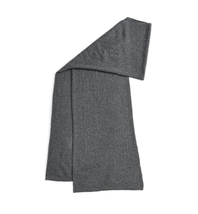 La Canadienne Hawthorn Cashmere Scarf In Charcoal