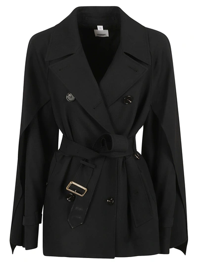 Burberry Jackets In Black