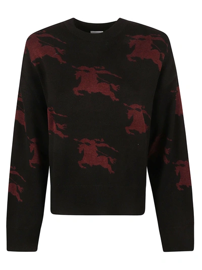 Burberry sales sweater bordeaux