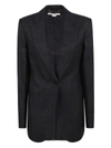 Stella Mccartney Single-breasted Blazer In Ink