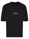 Moncler Logo-print T-shirt In Black