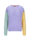 Dsquared2 Wool Blend Lace Stitch Sweater In 961