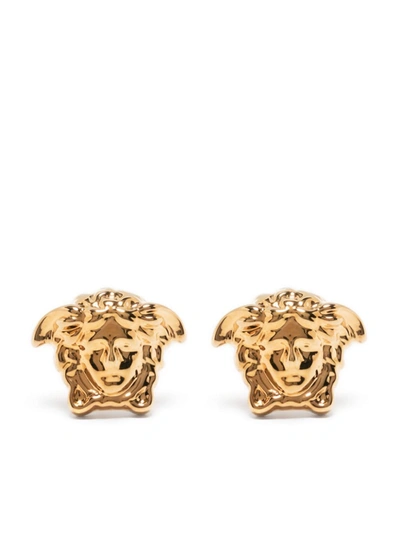 Versace Earrings Metal In  Gold