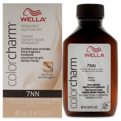 Wella Color Charm Permanent Liquid Haircolor - 7nn Intense Medium Blonde By  For Unisex - 1.4 oz Hair In Multi