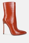 London Rag Mercury Stiletto Ankle Boots In Multi