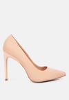 London Rag Charade Mid Heel Sandals In Brown