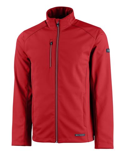 Cutter & Buck Evoke Eco Softshell Recycled Full Zip Mens Jacket In Multi