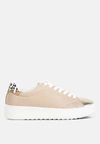 London Rag Dory Metallic Accent Sneakers In Beige