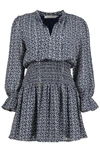 Bishop + Young Marmont Boho Dress In Mosaic Print In Multi