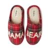 Dearfoams Mama Bear Plaid Clog Slipper In Multi
