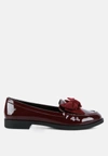 LONDON RAG BOWBERRY BOW-TIE PATENT LOAFERS